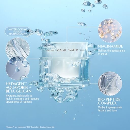 CHARLOTTE'S MAGIC WATER CREAM 15 ML MOISTURISER
