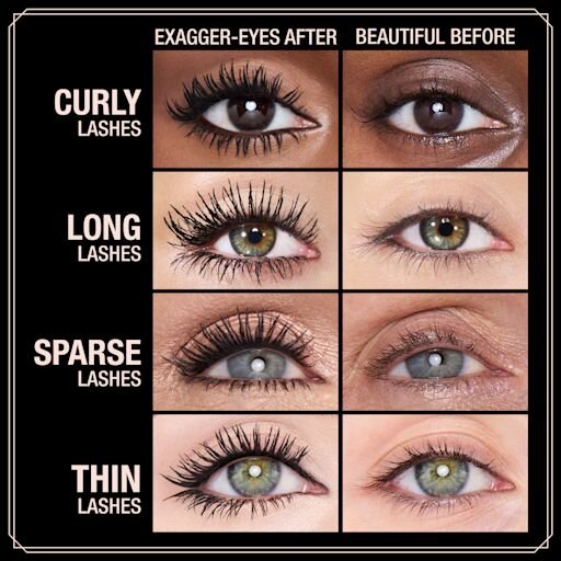 EXAGGER-EYES VOLUME MASCARA EXAGGER-BLACK 10ML
