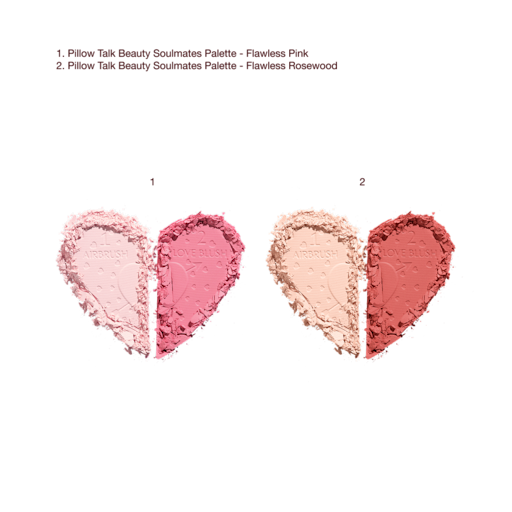 PILLOW TALK BEAUTY SOULMATES PALETTE FLAWLESS PINK